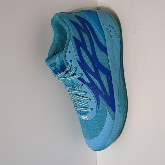 Puma MB.02 Roty 377586-01 Men's Blue Atoll Basketball Sneaker Shoessize 9